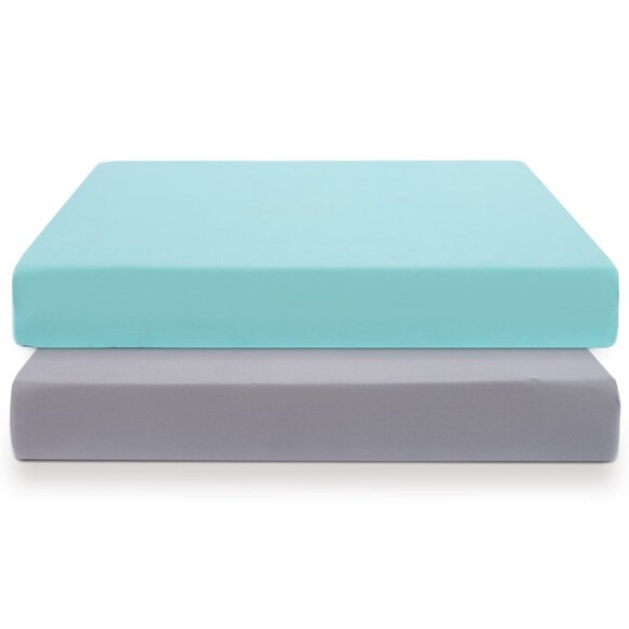 NEW 2pc Pack Stretchy Knitted Crib Sheet - Picture 2 of 8